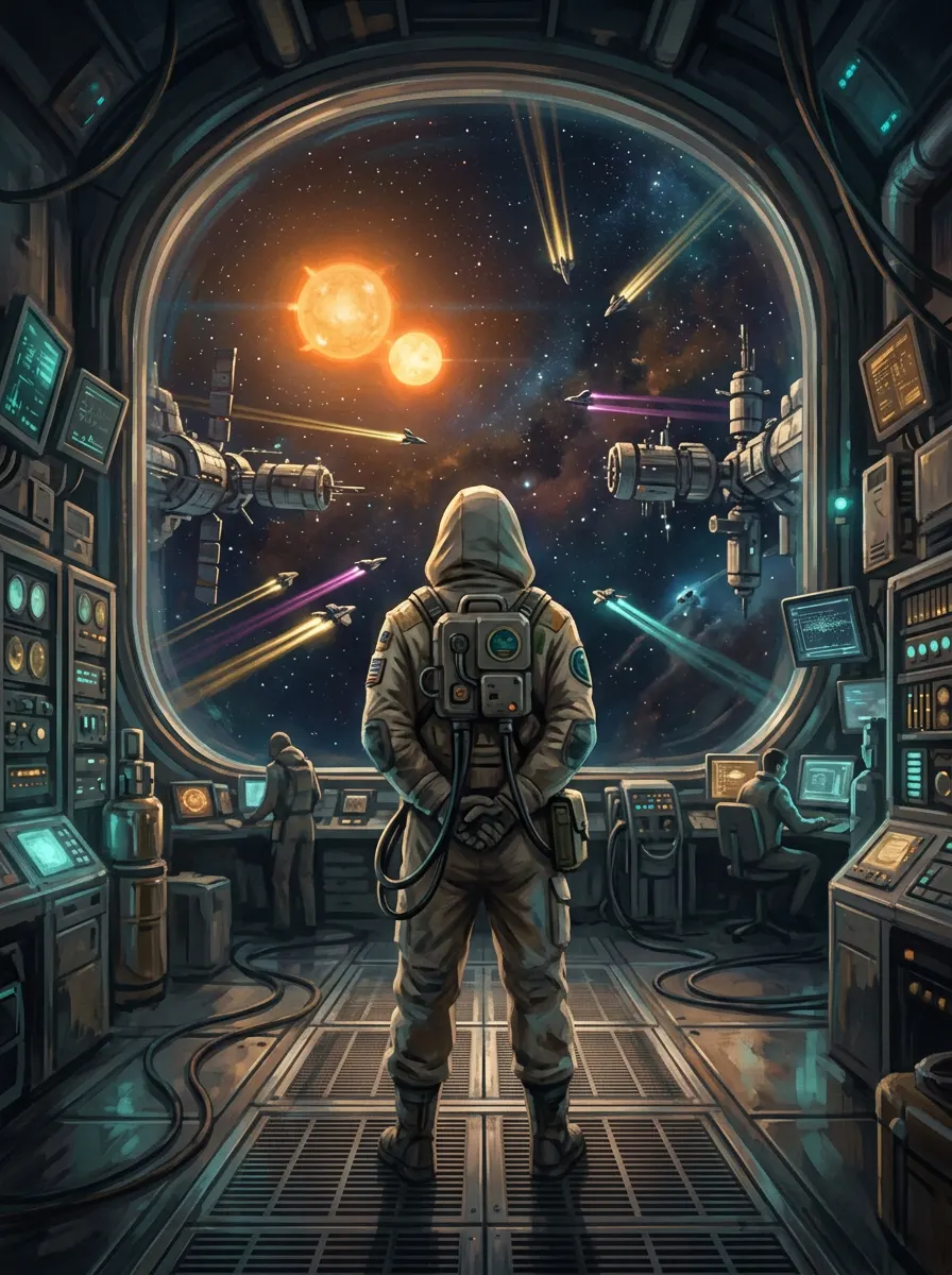 The 61 Cygni outpost