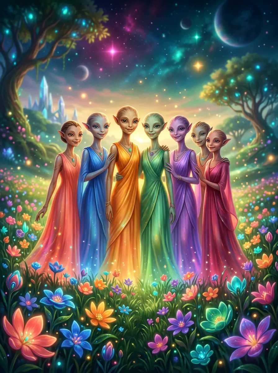 The rainbow people