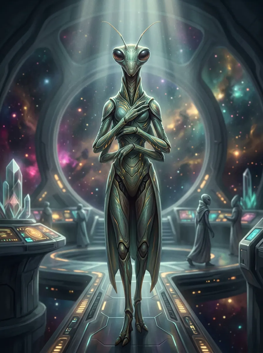 Mantis beings